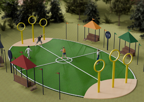 Квиддич игровой комплекс 